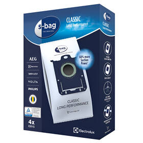 Vrecká pre vysávače Electrolux s-bag® Classic Long Performance E201S (4 ks) 

