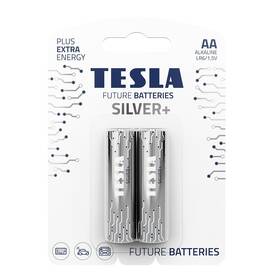 Batéria alkalická Tesla AA SILVER+ 2KS 

