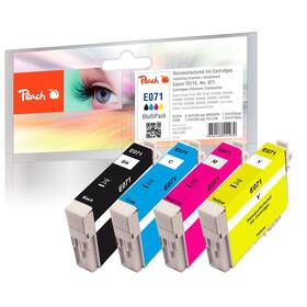 Cartridge Peach Epson 71, T0715 CombiPack Plus, 1x 8,4, 3x 7,2 ml - CMYK 

