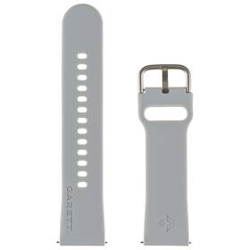 Remienok Garett univerzálny (22 mm), silikónový sivý

