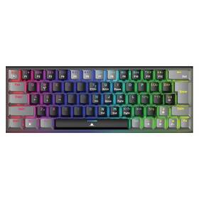 Klávesnica White Shark Wakizashi 2, Red Switch, CZ/SK layout čierna

