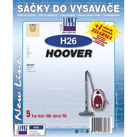Vrecká pre vysávače Jolly H 26 (5 ks) 

