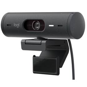 Webkamera Logitech Brio 500 sivá

