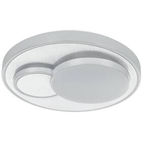 LED stropné svietidlo Eglo Lepreso, okrúhle hliník

