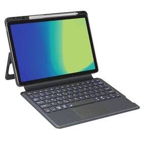 Puzdro s klávesnicou na tablet Spello by Epico s podsvietenou klávesnicou na Samsung Tab A9+ 11″ - SK čierne

