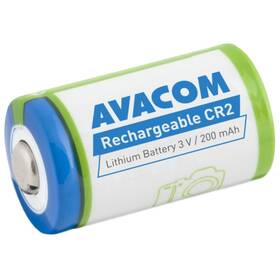Batéria Avacom CR2, RCR2 3V 200mAh 0.6Wh biela


