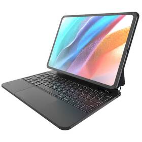 Puzdro s klávesnicou na tablet FIXED Typee na Apple iPad Pro 11" (2018-2022)/iPad Air 11" (2020/2022/2025)/ iPad Air M2/M3 CZ čierne

