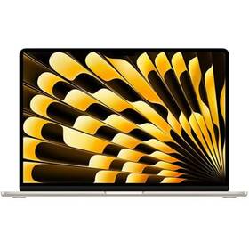 Notebook Apple 15" M3 8× CPU 10× GPU, 16GB, 256GB - hviezdne biely SK 
