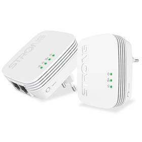 Sieťový rozvod LAN po 230V Strong Wi-Fi 600 DUO MINI, 2 jednotky 

