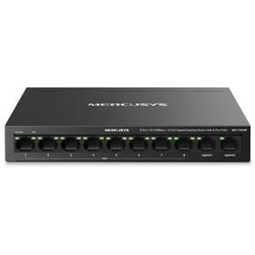 Switch Mercusys MS110CMP 8-Port FE + 2-Port Gigabit (8-Port PoE+ 115W) čierny

