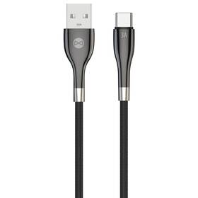Kábel Forever Sleek USB/USB-C, 3 A, 1 m čierny

