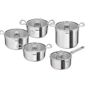 Sada riadu Tefal E529SA25, 10 ks nerez

