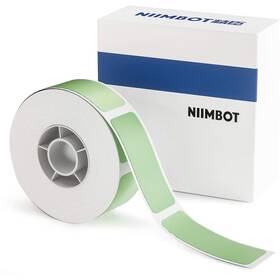 Papierový štítok Niimbot RP 12x40mm 160ks pre D11 a D110 zelený

