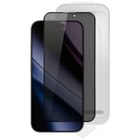 Tvrdené sklo Epico Privacy Glass 3D Ultra s aplikátorom na Apple iPhone 16 Pro/17 

