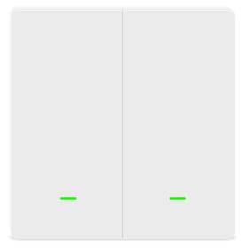 Vypínač Evolveo Dual Switch, Wi-Fi biely

