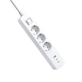 Kábel predlžovací Xiaomi 20W Power Strip (2C1A) biely

