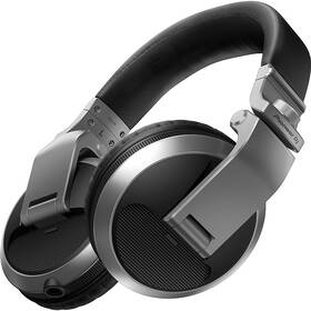Slúchadlá Pioneer DJ HDJ-X5-S strieborná


