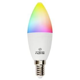 Inteligentná žiarovka Xtend Home 4,8 W, E14, 1400 lm, stmievateľná, RGB 

