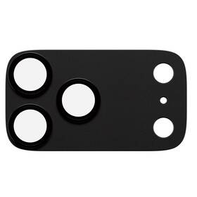 Tvrdené sklo PanzerGlass FENDER na Apple iPhone 18 Pro Max, ochranný hliníkový prvek fotoaparátu sivé

