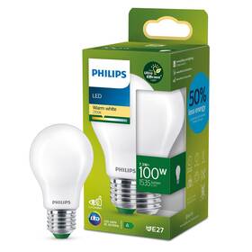 LED žiarovka Philips 100W, A60, E27, teplá bílá 

