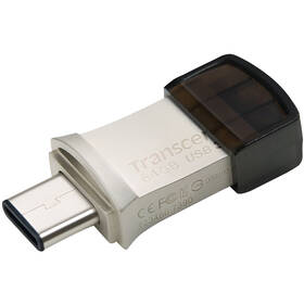 USB flashdisk Transcend JetFlash 890 64GB strieborná

