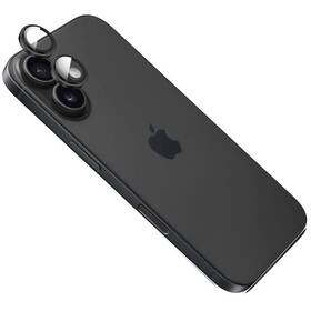 Ochranné sklo šošovky fotoaparátu FIXED Armor Camera Glass na Apple iPhone 17 čierne

