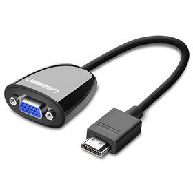 Redukcia UGREEN HDMI/VGA čierna

