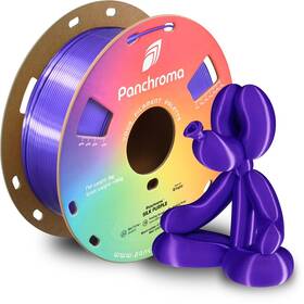 Tlačová struna (filament) Polymaker Panchroma PLA Silk fialový

