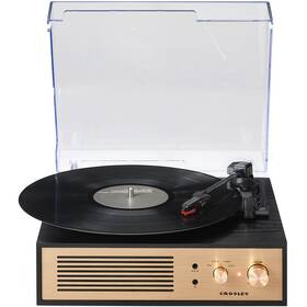 Gramofón Crosley Miles čierny/zlatý

