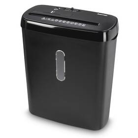 Skartovač Hama Basic S8CD, skartovačka, priamy rez, 8 listov, stupeň utajenia P-2 

