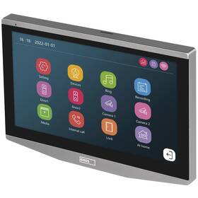 Prídavný monitor EMOS GoSmart IP-750B pre videotelefón IP-750A strieborný

