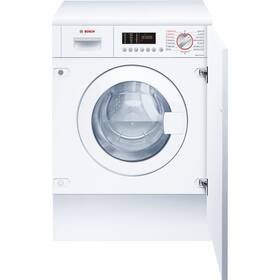 Vstavaná práčka so sušičkou Bosch WKD28543EU AquaStop biela farba
