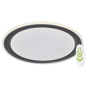 LED stropné svietidlo Top Light Norman 50C RC čierne

