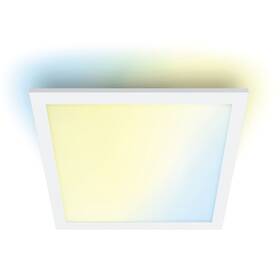 LED stropné svietidlo WiZ Panel Ceiling 12W SQ biele

