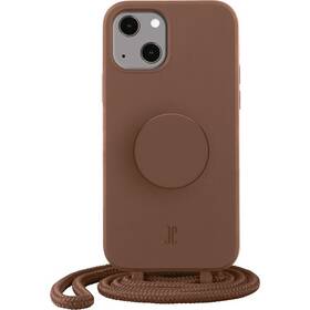 Kryt na mobil PopSockets Just Elegance na Apple iPhone 13 hnedý

