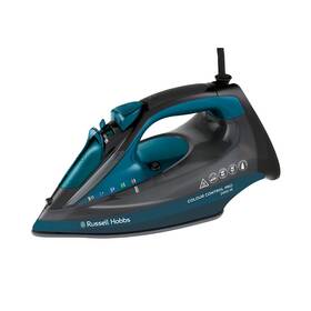 Žehlička RUSSELL HOBBS 27280-56 Colour Control Pro čierna/tyrkysová

