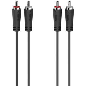 Kábel Hama audio, 2x Cinch/2x Cinch, 3m čierny

