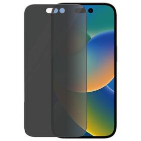 Tvrdené sklo PanzerGlass Privacy na Apple iPhone 14 Pro s inštalačným rámčekom 

