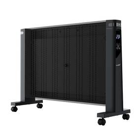 Vykurovací panel Rohnson MICA R-087 Genius Wi-Fi čierny/strieborný

