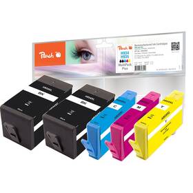 Cartridge Peach HP 934XL/935XL, MultiPack Plus, 2x 49 ml, 3x 12 ml - CMYK 

