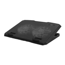 Chladiaca podložka pre NTB PORT CONNECT COOLER PRO, 2x USB čierna

