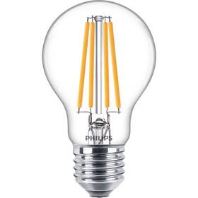LED žiarovka Philips filament klasik, E27, 10,5W, studená biela 

