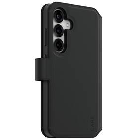 Puzdro na mobil flipové PanzerGlass CARE Tango 2v1 Qi na Samsung Galaxy S25 čierne

