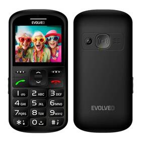 Mobilný telefón Evolveo EasyPhone XS čierny

