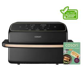 Fritéza teplovzdušná COSORI Dual Blaze Twin Fry Compact 8,6 l, keramika čierna

