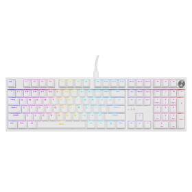 Klávesnica Genesis THOR 404 RGB, Outemu Peach Silent, US layout biela

