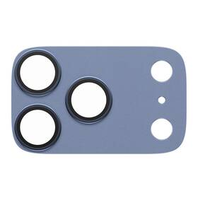Tvrdené sklo PanzerGlass FENDER na Apple iPhone 18 Pro, ochranný hliníkový prvek fotoaparátu modré

