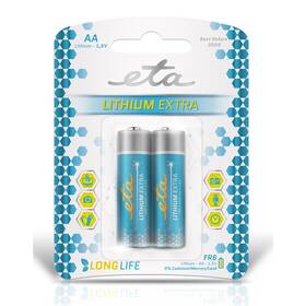  Batéria lítiová ETA PREMIUM AA, FR6, blister 2ks