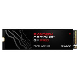 SSD SANDISK Optimus GX PRO 8100 8 TB - PCIe 5.0 (NVMe) čierny

