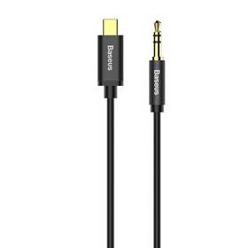 Kábel Baseus Yiven Series USB-C/3,5mm Jack 1,2m čierny

